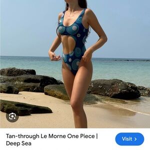 BetterTan Tan-through Le Morne One Piece-
Deep Sea Print! 🌊🐬🌀